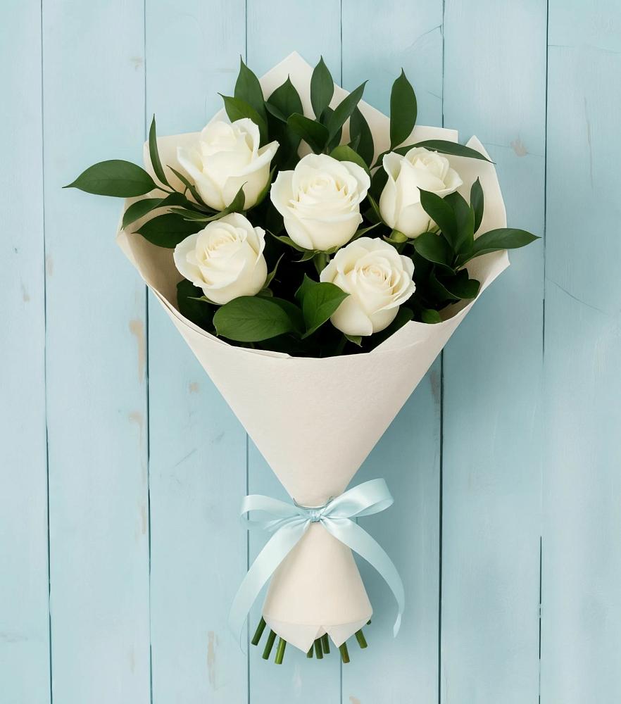 Букет цветов из: Розы в Новые Дома