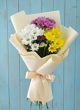Букет цветов из:  Хризантемы #REPLACE_PRED# Новые Дома