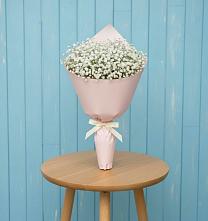 Букет Воздушное настроение в Новые Дома Букет цветов из:  Гипсофила в Новые Дома