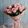 9 розовых роз в Новые Дома Букет цветов из: Розы в Новые Дома