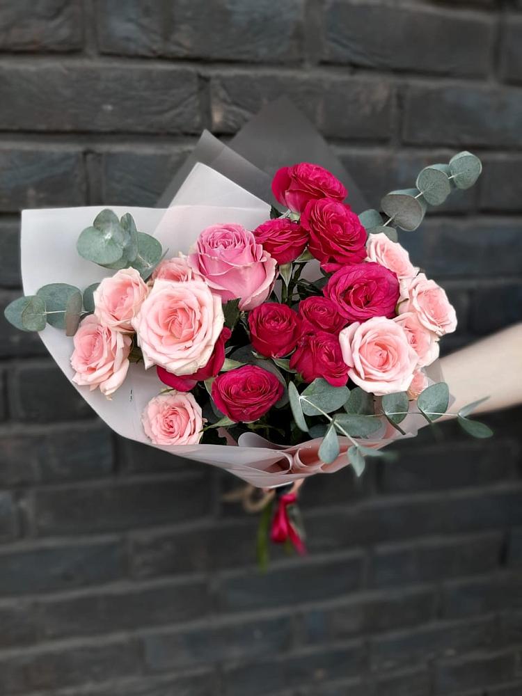 Букет роз Чудесное настроение в Новые Дома Букет Чудесное настроение в Новые Дома