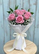 Букет шик блеск в Новые Дома Букет цветов из:  Розы в Новые Дома