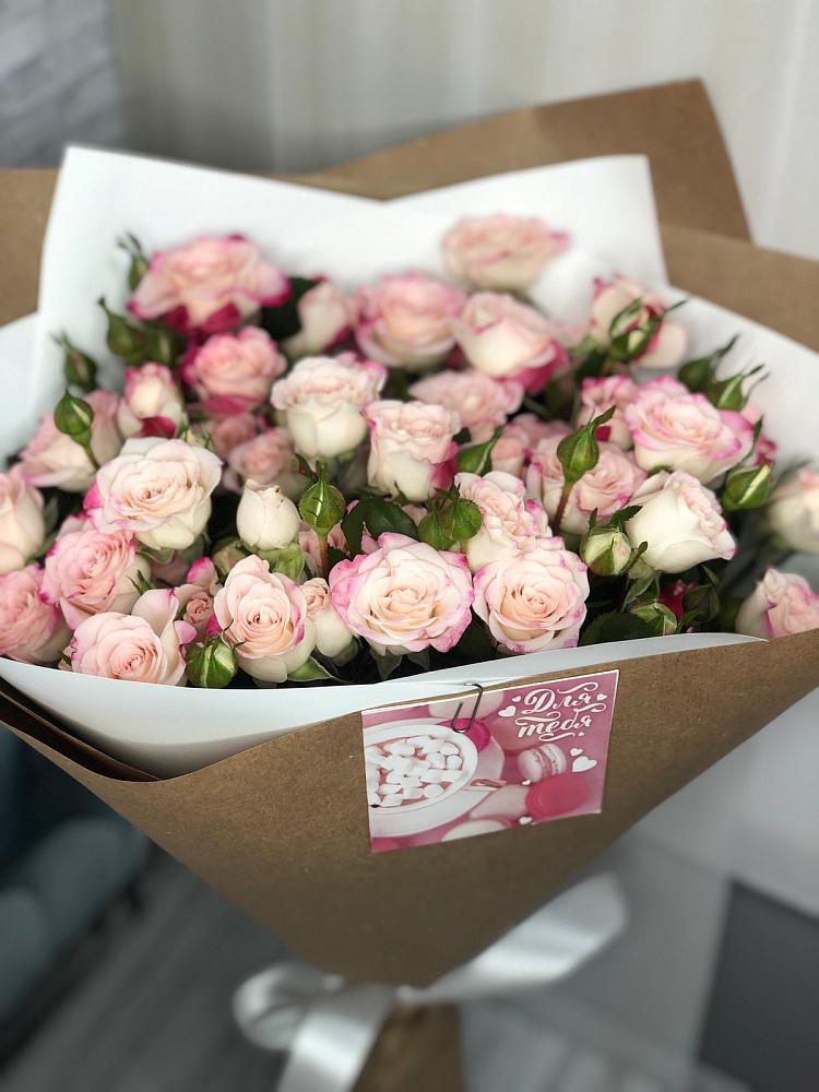 Букет теплый ветер в Новые Дома Букет цветов из: Розы в Новые Дома