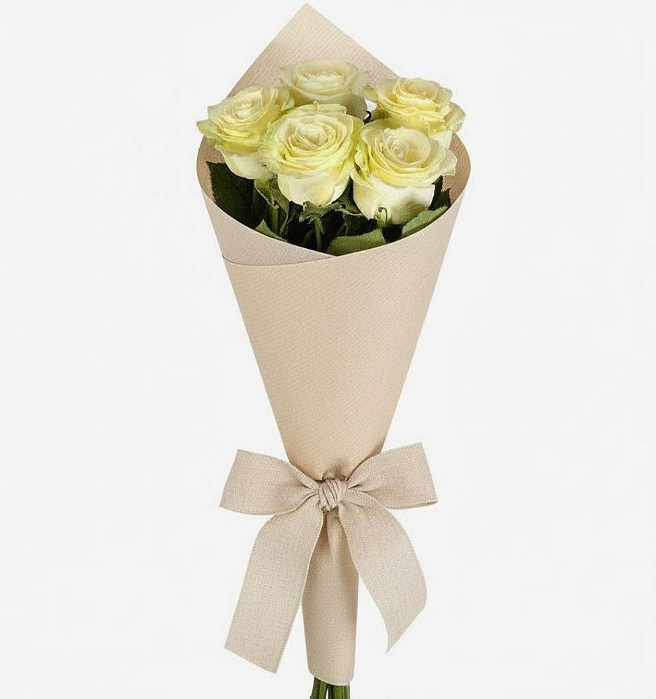 Букет белые крылья в Новые Дома Букет цветов из: Розы в Новые Дома