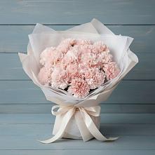 Букет розовые гвоздики в Новые Дома Букет цветов из:  Гвоздики в Новые Дома
