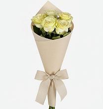 Букет белые крылья в Новые Дома Букет цветов из:  Розы в Новые Дома