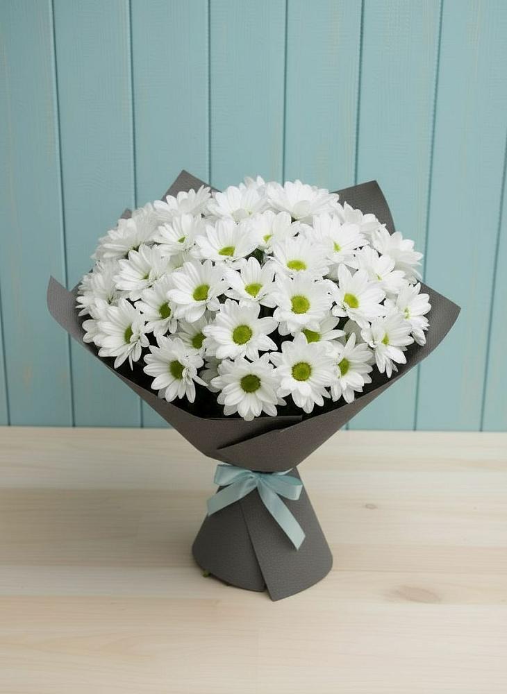 Букет цветов из: Хризантемы в Новые Дома