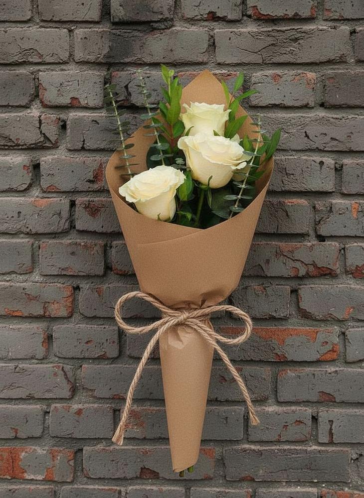 Букет из 3 роз в Новые Дома Букет цветов из: Розы в Новые Дома