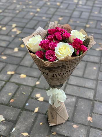 Букет цветов из: Розы в Новые Дома