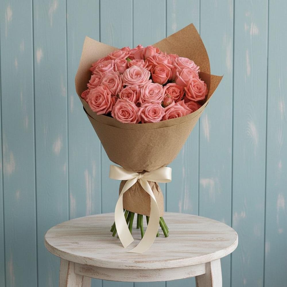 Букет пленительный в Новые Дома Букет цветов из: Розы в Новые Дома